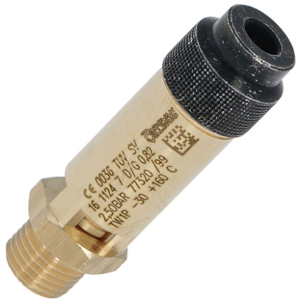 5089859 Клапан бойлера предохранительный Cimbali/Faema 1/4" 2.5 Bar