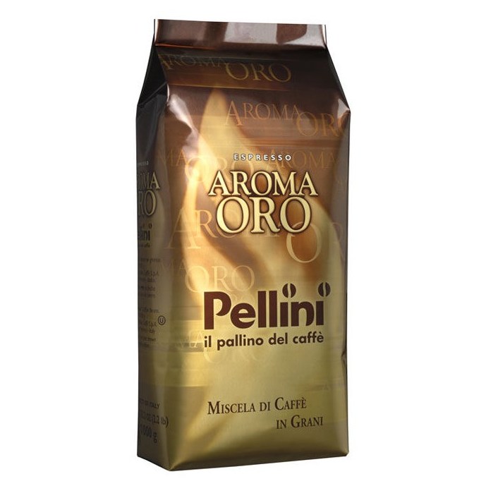 pelliniaromaoro Кофе в зернах Pellini Aroma Oro Gusto Intenso 1 кг (60% арабика) — изображение 1