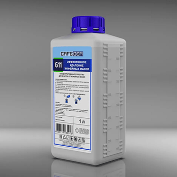 12 Жидкость от кофейных масел Cafedem G11 1 л — изображение 1