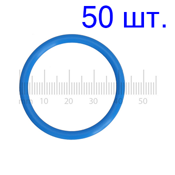 67315s50 Кольцо уплотнительное на поршни ЗУ Jura силикон Premium 50 шт. — изображение 1