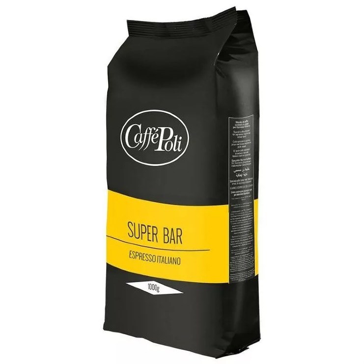 caffepolisuperbar Кофе в зернах Poli Superbar 1 кг (95% арабика) — изображение 1