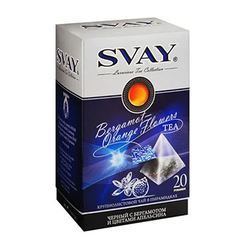 chajsvaybergamotcvetyapelsina-1 Чай Svay бергамот-цветы апельсина 20х2гр (саше) — изображение 1