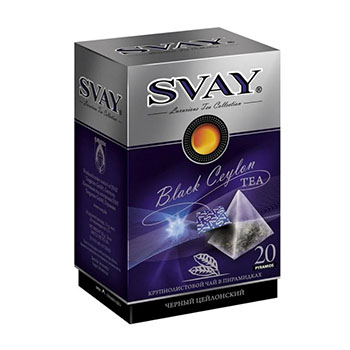 chajsvaychernyjcejlonskij-2 Чай Svay черный цейлонский 20х2.5гр (саше) — изображение 1