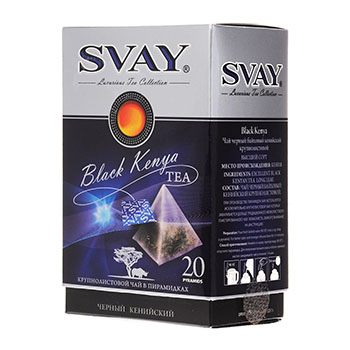 chajsvaychernyjkenijskij Чай Svay черный кенийский 20х2.5гр (саше) — изображение 1