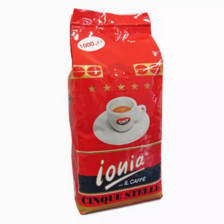 ioniacinquestelle Кофе в зернах Ionia Cinqua Stelle 1 кг — изображение 1