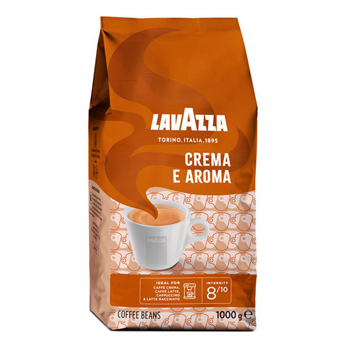 lavazzacea Кофе в зернах Lavazza Crema e Aroma 1 кг (80% арабика) — изображение 1