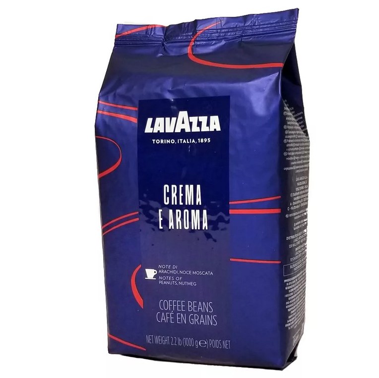lavazzacremaearomaespresso Кофе в зернах Lavazza Crema e Aroma Espresso 1 кг — изображение 1