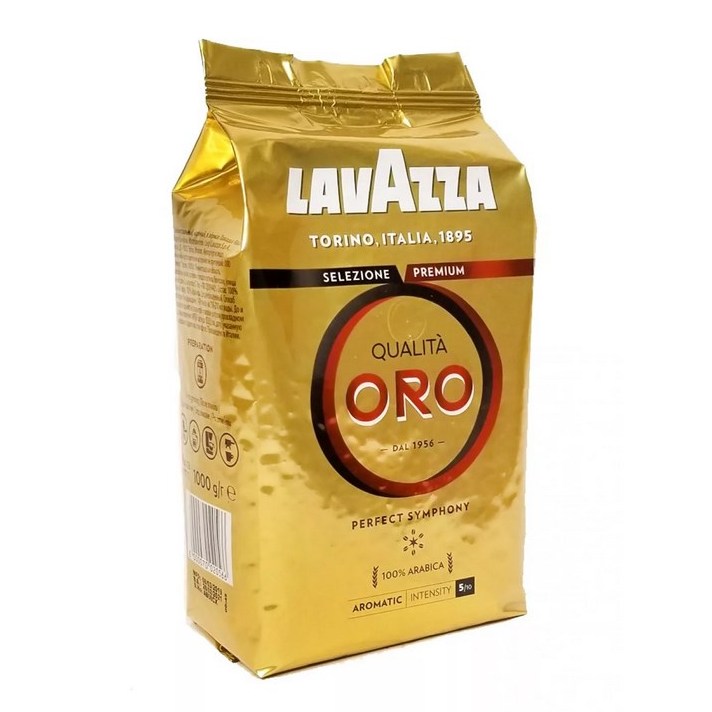 lavazzaoro Кофе в зернах Lavazza Oro 1 кг (100% арабика) — изображение 1