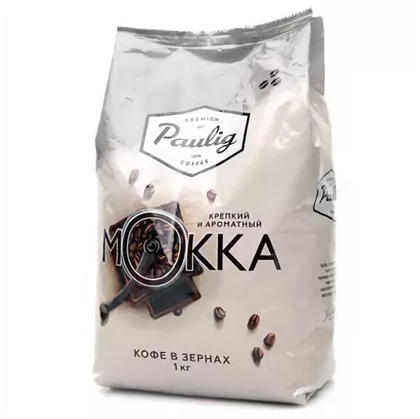 pauligmokka1kg Кофе в зернах Paulig Mokka 1 кг — изображение 1