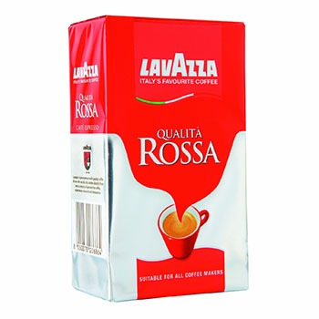 qualita_rossa Кофе молотый Lavazza Rossa 250 гр (вакуумная упаковка) — изображение 1